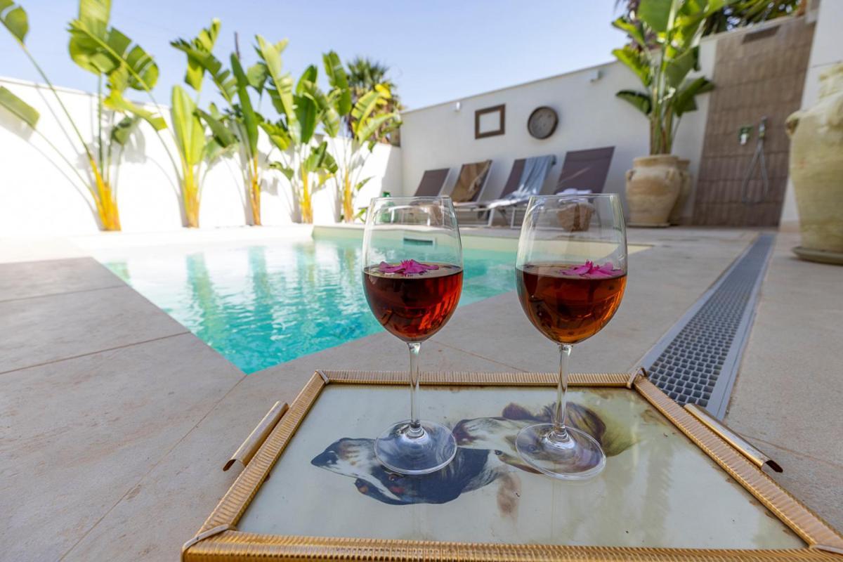 Villa Delle Palme Con Piscina Privata Санта-Мария-дель-Фокалло Экстерьер фото